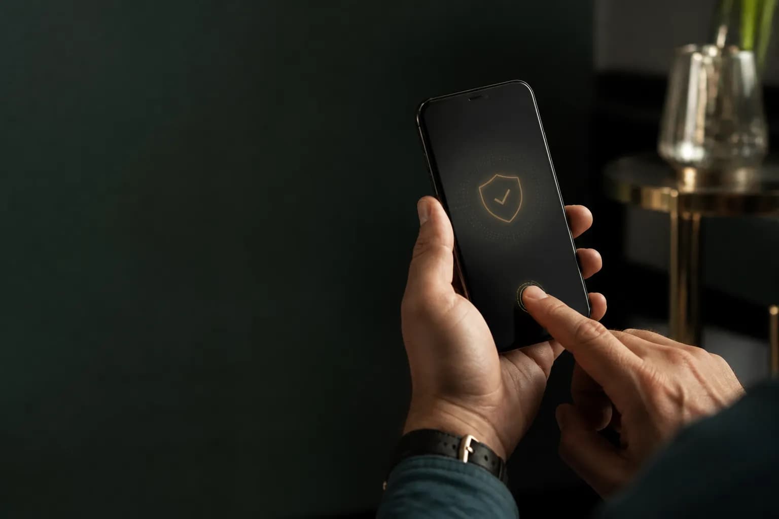 Secure mobile banking authentication